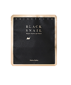 Holika Holika Prime Youth Black Snail Repair Hydro Gel Mask - Гидрогелевая маска с экстрактом муцина черной улитки 25 г